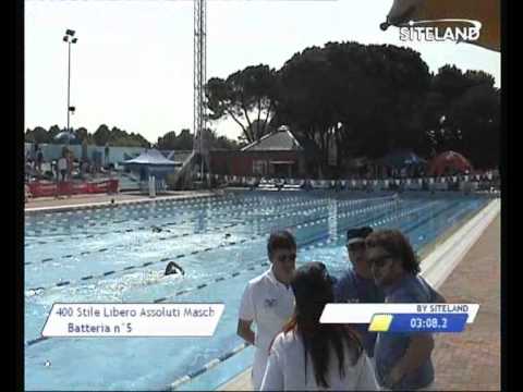Serie 5 dei 400 Stile Libero  Assoluti Maschi Master - 12 MEMORIAL ANDREA BETTIOL
