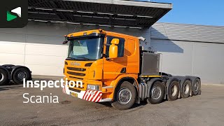 Тягач Scania P 480 10X4 150T! Full-Air Retarder Lift+Lenkachse Standklima Led | Изображение 4 - Autoline