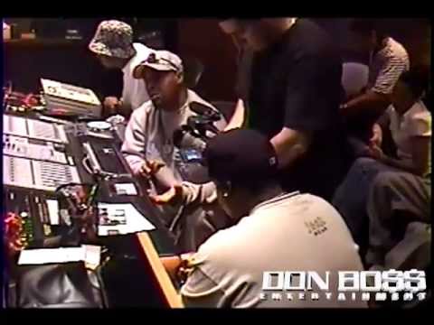 Shorty B in studio with the Outlaws