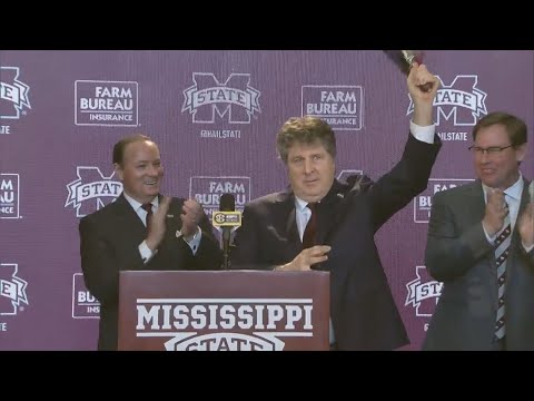Mike Leach introduced as Mississippi State head coach