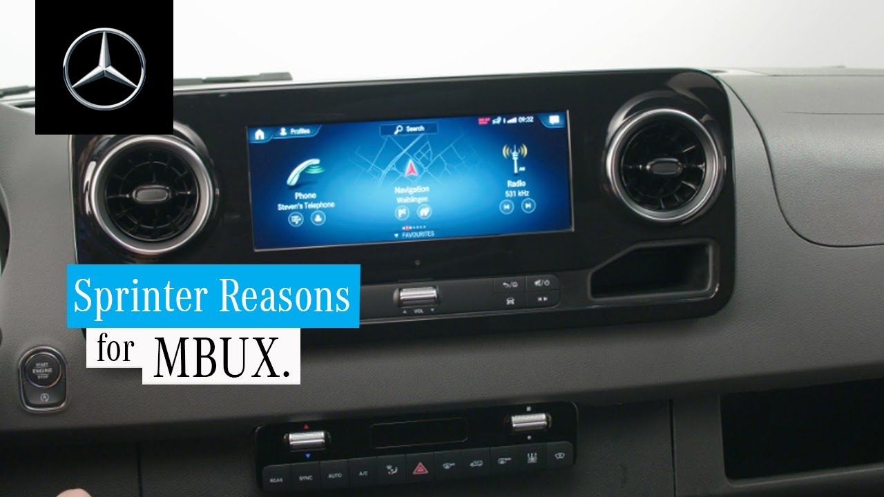 Mercedes-Benz Sprinter | This Is What MBUX Can Do