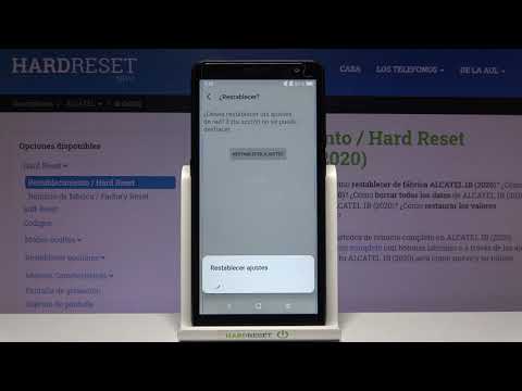 Cómo restablecer ajustes de red en ALCATEL 1B - restablecer configuración de red