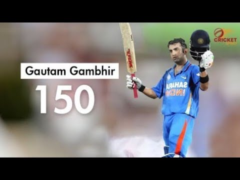 | Gautam Gambhir's 150 in 2009 4th ODI, Colombo |