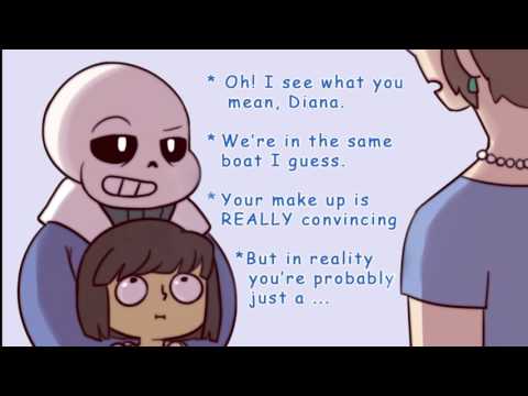 Undertale - PTA Sans vs Diana (Comic Dub)
