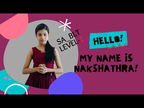 Swas Academy-Spoken English: Student Testimonial Video Ms.Nakshathra