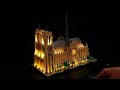 A Gothic Masterpiece, Reborn in Light. ⛪ Bright My Bricks LED Kit for LEGO Notre-Dame 21061