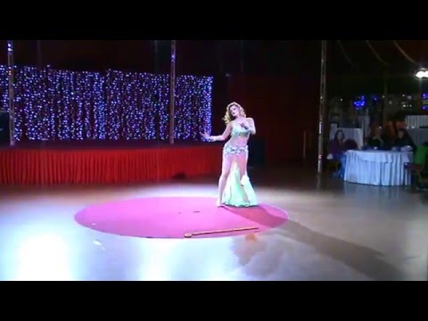 Belly Dance Anna Yudina - Raks Sharki ( Mejanse + Saidi) "Isadora Winter Camp 2016"
