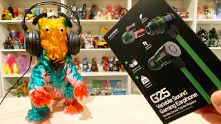 ベイブレードの様にパーツを交換して聞こえる音を変えるゲーミングイヤホン。★G25 Variable Sound Gaming Earphone PLEXTONE　CODモバイル