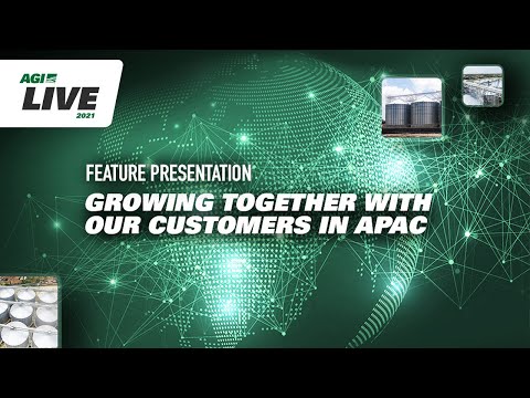 AGI Live - Growing Together With Our Customers in APAC
