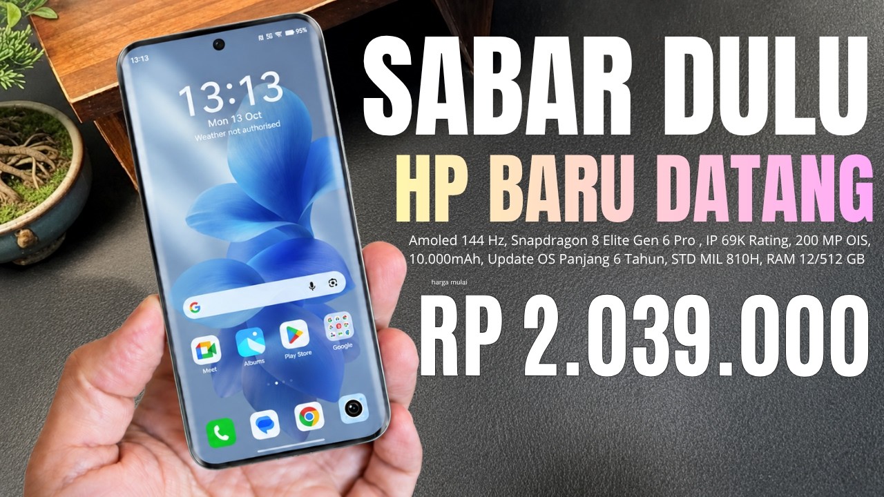 FIX JANGAN BELI HP DULU‼️RAM 12/512GB + 10.000mAh - INI HP TERBARU YANG BAKAL RILIS INDONESIA