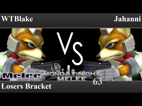 MNM 63 Melee - WTBlake (Fox) vs Jahanni (Fox) - Losers Bracket