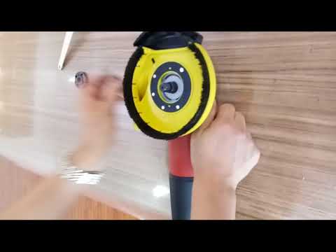 #3 FANZTOOL universal Absaughaube für Winkelschleifer 125mm + Schleifmittel-Set