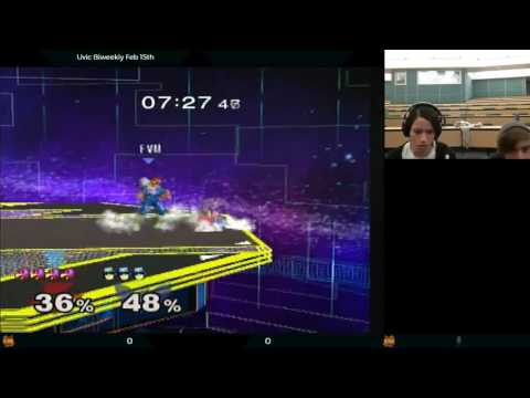 UVic Biweekly Feb 15th - QB (Falco)  vs  EGM | Robbo (Cpt. Falcon) - Loser's Quarters