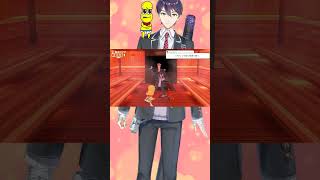 【刀ピー】相撲企画を利用して抱きついてくるピーナッツ君を投げ飛ばす剣持ｗｗｗ【剣持刀也/ピーナッツくん/にじさんじ切り抜き】#shorts