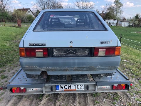 Garázs videó 95. - Alkatrész mustra és Aleko 2141 Lada 1,6 motor...