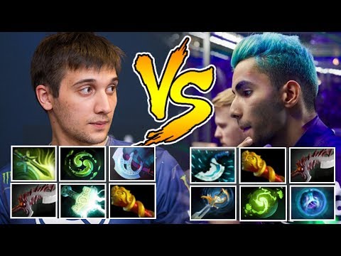 ARTEEZY Juggernaut vs SUMAIL Slark - EPIC Battle Close Game