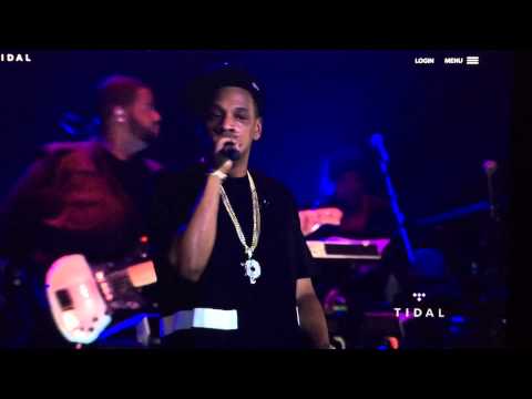Jay Z - Tidal B-Sides Concert Freestyle