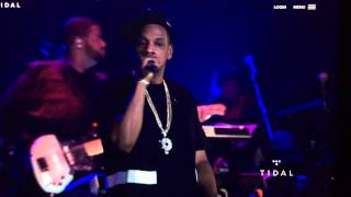 Jay Z - Tidal B-Sides Concert Freestyle