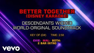 Descendants Cast - Better Together (Karaoke)