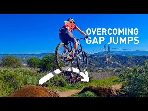 How I Learned to Hit Gap Jumps - San Clemente Mountain Biking