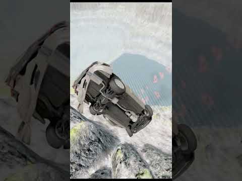 CARS vs GIANT LAVA PIT-BEAMNG.DRIVE #shorts #beamng #gaming #automobile #carrace #crash