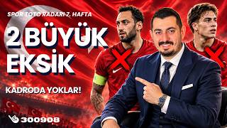 SPOR TOTO 7. HAFTA: TÜRKİYE–FRANSA & TÜRKİYE–İTALYA! | 15 MAÇ ANALİZİ