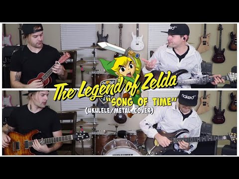 The Legend Of Zelda Song of Time (Ukulele/Metal Cover)