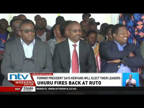 Uhuru Kenyatta fires back at President Ruto over claims of bankrolling the opposition