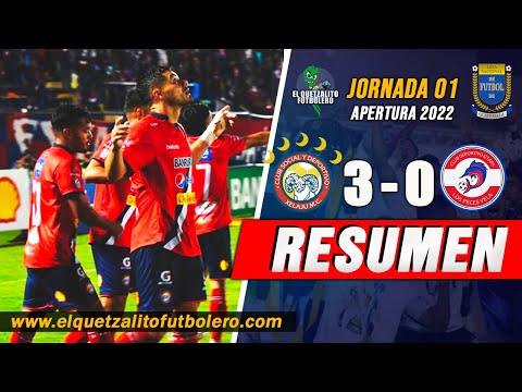 GOLEADA / Xelajú MC 3 vs Deportivo Iztapa 0 / Jornada 1 Apertura 2022 -Resumen Completo-