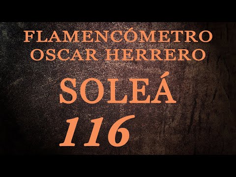 Metrónomo Flamenco - Soleá 116 - Flamencómetro Oscar Herrero