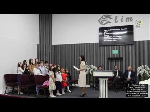Copiii bisericii Elim Dublin - Căci dacă trăim  pentru Domnul trăim! 29 Septembrie 2024