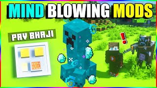 Top 10 Minecraft mindblowing mods | minecraft mods hindi