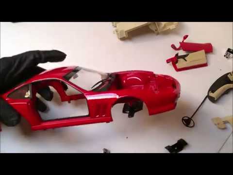 How to disassembly Ferrari 550 Maranello 1/18 Scale by UT Models