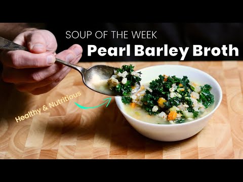 Tasty and Healthy: Make Pearl Barley & Kale Broth in Minutes!