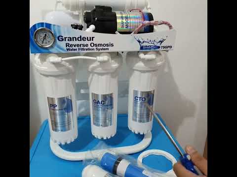 Reverse Osmosis Water Filter Replacement Demo