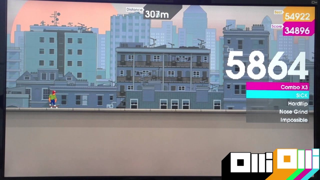 Sidescrolling skate ’em up OlliOlli debuts new footage at E3