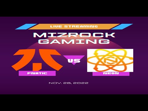 🔴 Live:  Fnatic vs Atomic Neon
