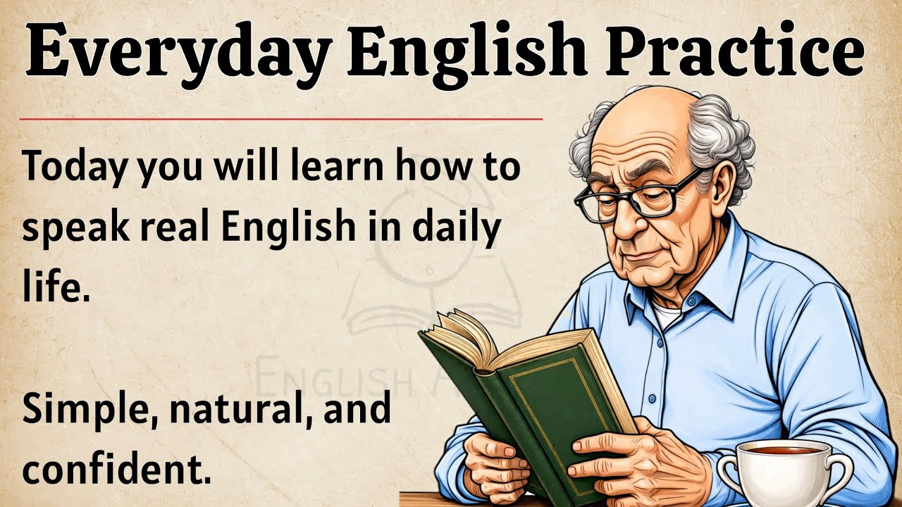 English Practice Everyday | Improve Your English Fluency | English Speaking Practice | Graded Reader