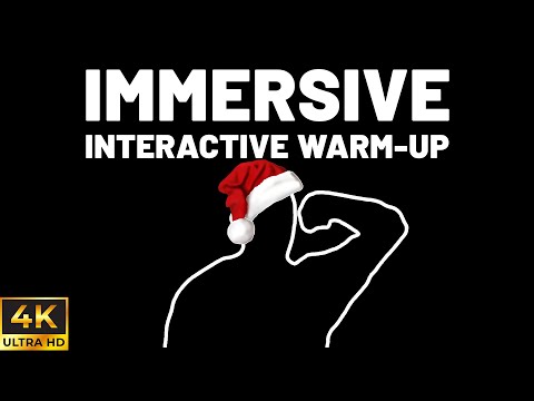 FOLLOW MY MOVES Christmas Challenge – Fun Interactive Warm Up (COPY MY ACTIONS)