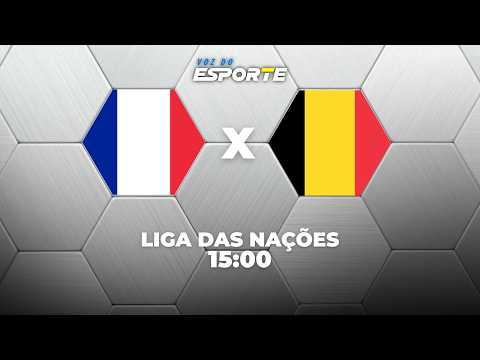 FRANÇA X BÉLGICA - AO VIVO | LIGA DAS NAÇÕES – 05/10/2026