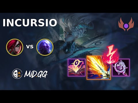 MID.GG: [ Incursio ] Katarina MID vs Ryze | OCE MASTER | LOL Season 2025