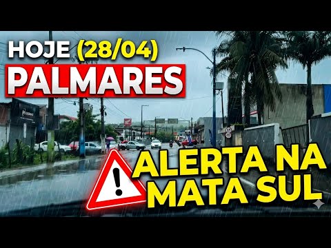 Palmares-PE, Muita Chuva na Região  de Pernambuco 🌧️ #nordeste #chuvas