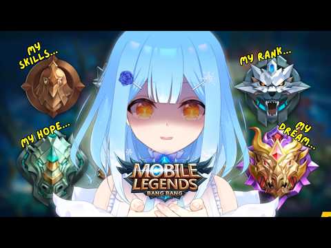 【MOBILE LEGEND】Skye playing mobile legend?! WHAT HAPPEN?【Hoshizora】