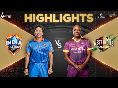 India VS West Indies | Full Highlights | International Masters League | Colors Cineplex