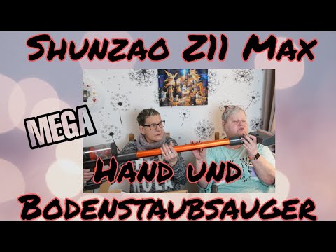 #vacuumcleaner  Shunzao Z11 Max  Hand und Bodenstaubsauger mit spezieller Bodenbürste| Ille und Irmi