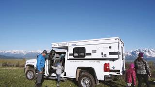 Luxury Truck Camping in Jackson Hole