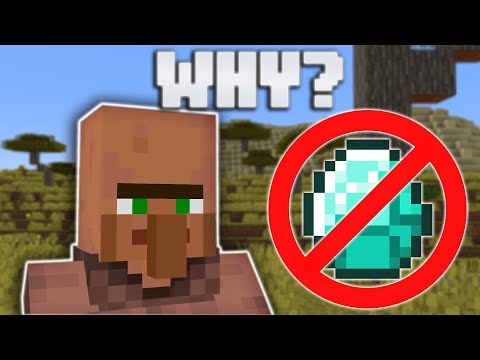 Why Villagers HATE Diamonds...