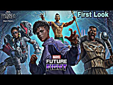 Black Panther Wakanda Forever Update First Look - Marvel Future Fight