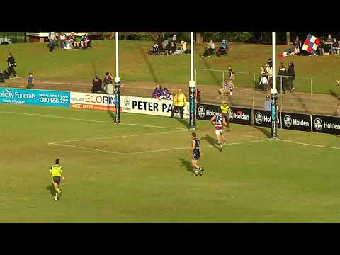 John Butcher (Central) kicks 6 goals - Round 12 Macca's League