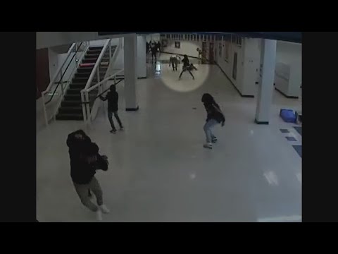 New video shows moments student opens fire in Heritage High School